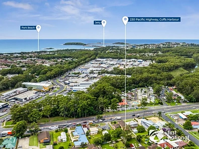 Coffs Harbour 7Zimmer High exposure Pacific Highway property with great potential!
