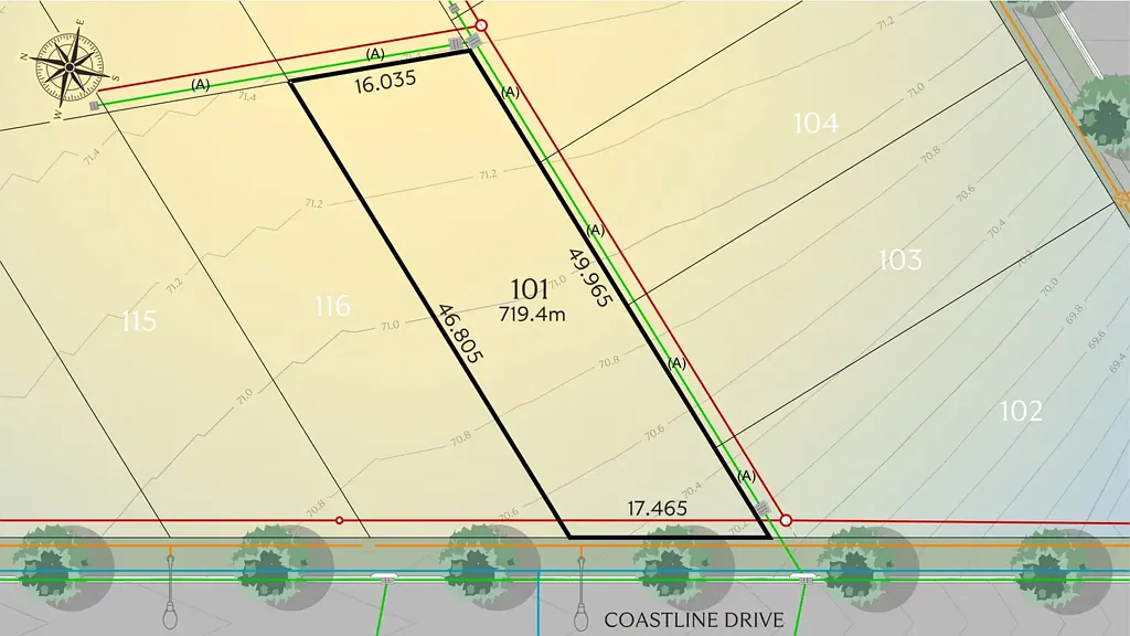 LOT 101 Coastline Drive, Pinny Beach, NSW 2281