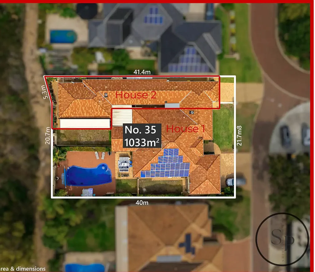 Meadow Springs 7房  Dual Living Opportunity in Meadow Springs – Two Homes, Golf Course Outlook