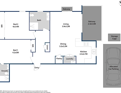 10/92 Aurelia Street, Toongabbie, Western Suburbs, 2 ห้องนอน, 2 ห้องน้ำ, Apartment