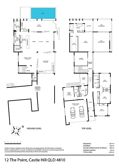 12 The Point, Castle Hill, QLD 4810, 5 slaapkamers, 3 badkamers, House