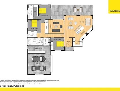 5 Fisk Road, Pukekohe, Franklin, Auckland, 3房, 2浴, 独立屋