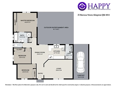 32 Barossa Street, Kingston, QLD 4114, 3 slaapkamers, 1 badkamers, House