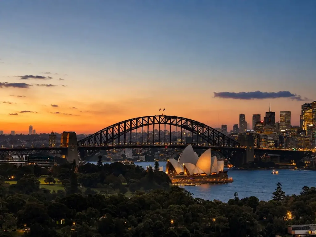 Potts Point 3房 别墅式布局 东向西向朝向 壮丽悉尼港湾景观 海港大桥歌剧院视野 流畅过渡阳台 光滑石制厨房Miele电器 豪华主卧连体浴室 24小时礼宾服务 健身房泳池水疗中心 House-sized apartment with panoramic harbour views in `Ikon'