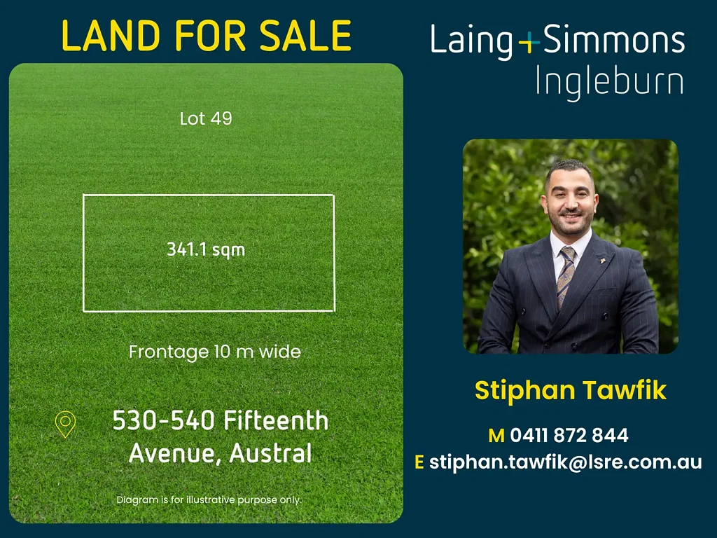 Austral JUST LISTED!! Contact Stiphan Tawfik 0411 872 844