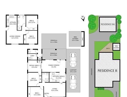 8 & 8a Oxford Street, Cambridge Park, Outer Western Sydney, 5 rūma, 2 rūma horoi, House