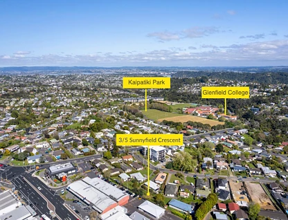 3/5 Sunnyfield Crescent, Glenfield, North Shore City, 0房, 0浴, Section