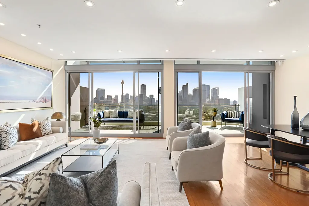 Potts Point 3部屋 World Class Penthouse in 'IKON'