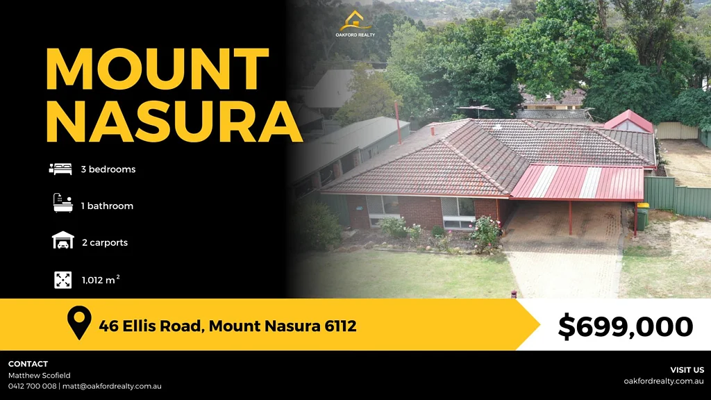 Mount Nasura 3 Bedroom Step Back to Spacious Living - Your Quarter-Acre Dream Home