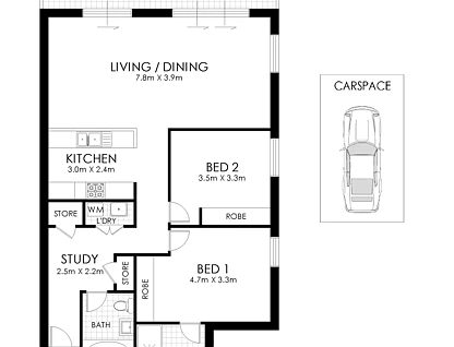 36/21 Angas Street, Meadowbank, NSW 2114, 2房, 2浴, 公寓