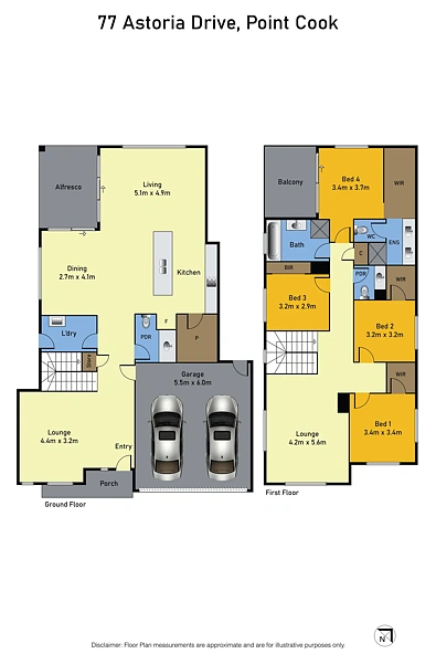 77 Astoria Drive, Point Cook, VIC 3030, 4房, 2浴, House