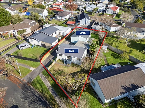 1 & 2/15 Stoll Place, Manurewa, Manukau City, Auckland