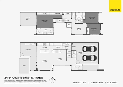 2/154 Oceanic Drive, Warana, QLD 4575, 3 રૂમ, 2 બાથરૂમ, Apartment