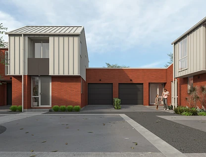 2/139-141 St Albans Street, St Albans, Christchurch, Canterbury, 2房, 1浴, 城市屋