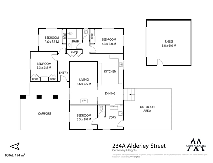 234A Alderley Street, Centenary Heights, Toowoomba, 4 chambres, 1 salles de bain, House
