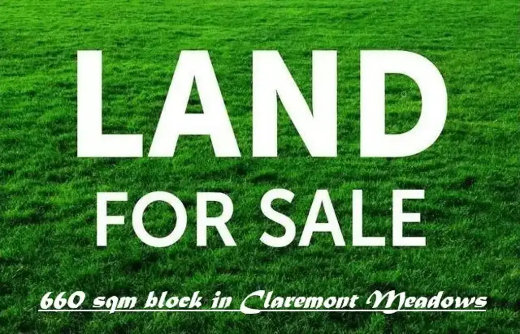 Claremont Meadows Wide Frontage Large Block of Land!!