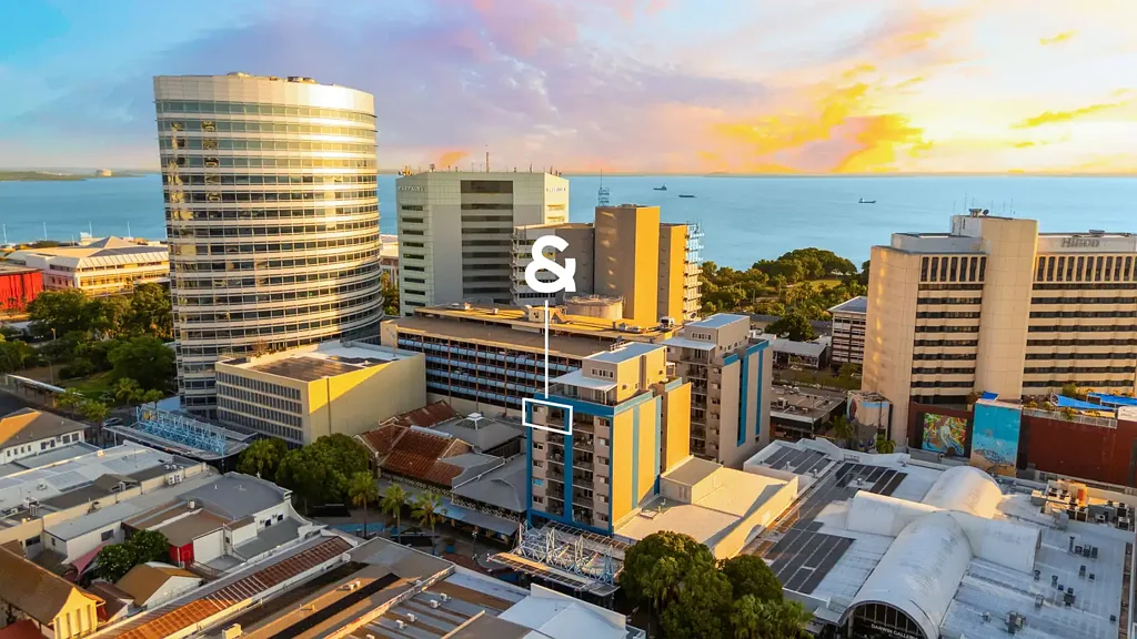 Darwin City 2房  Elevated Above Smith Street Mall - A Panoramic Viewpoint Like No Other