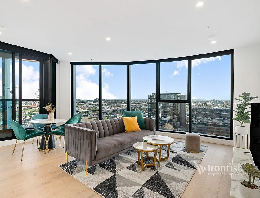 1103/105 Batman Street, West Melbourne, Melbourne CBD, 2部屋, 2バスルーム, Apartment
