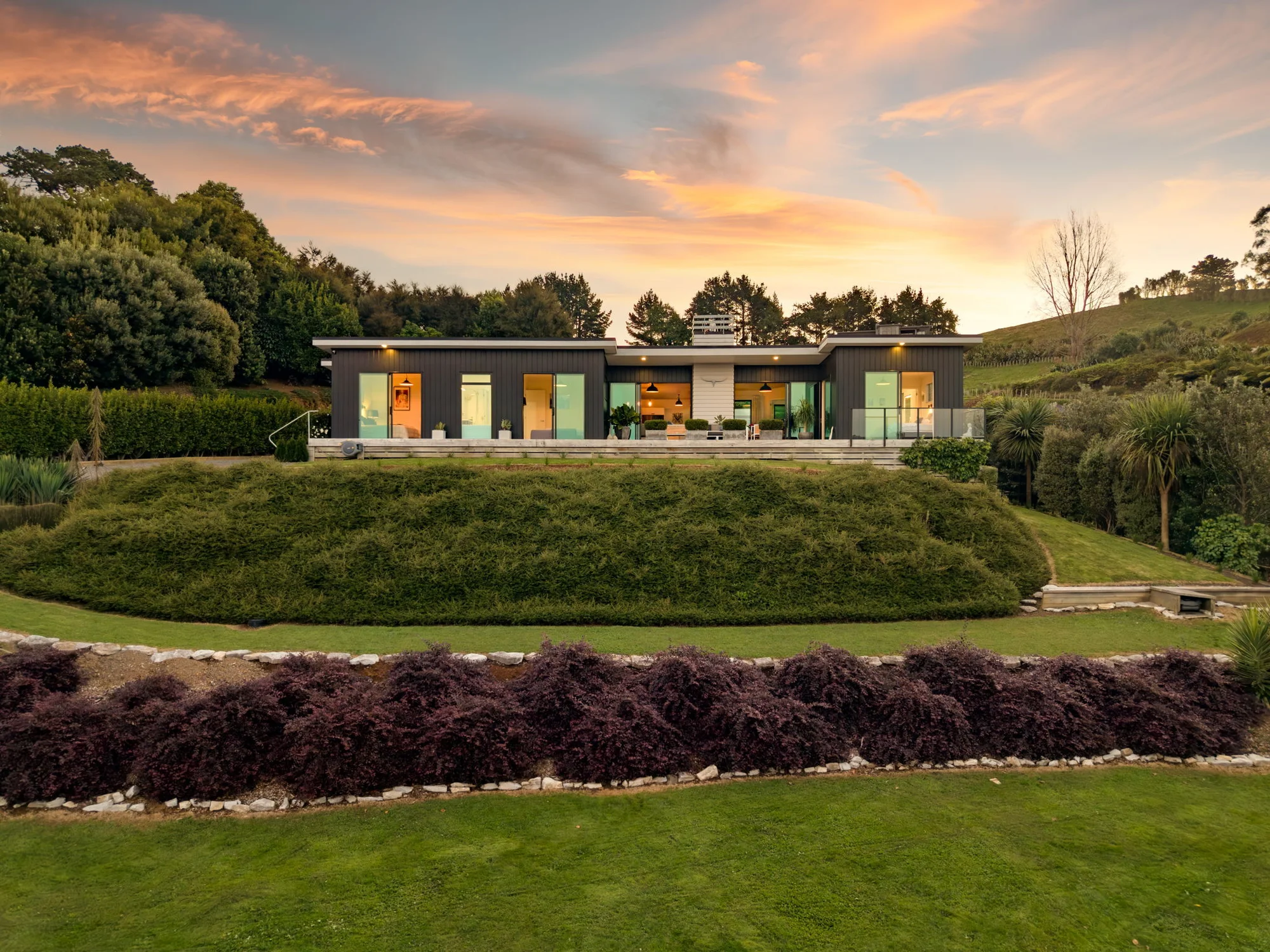 Pirongia Design-Led Living with Panoramic Views