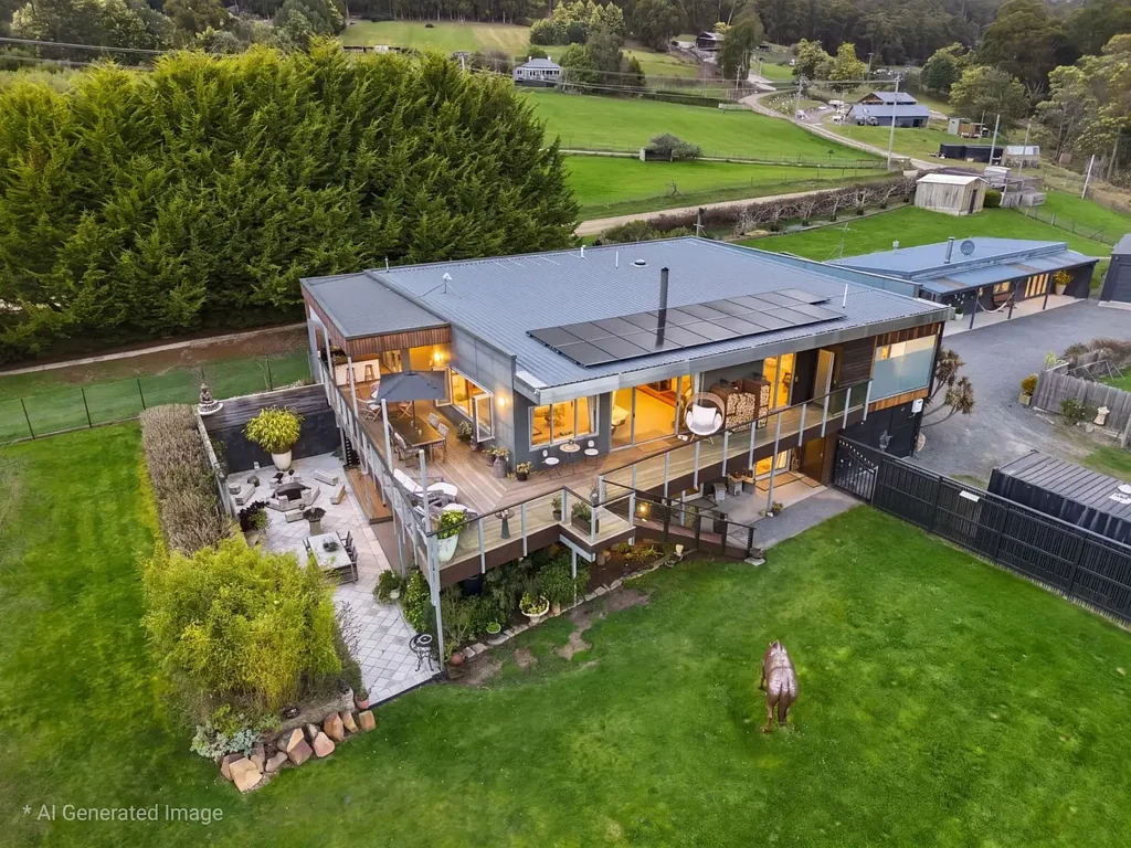 Woodbridge 5房  Woodbridge - Six Organic Acres, Two Dwellings, One Very Good Life