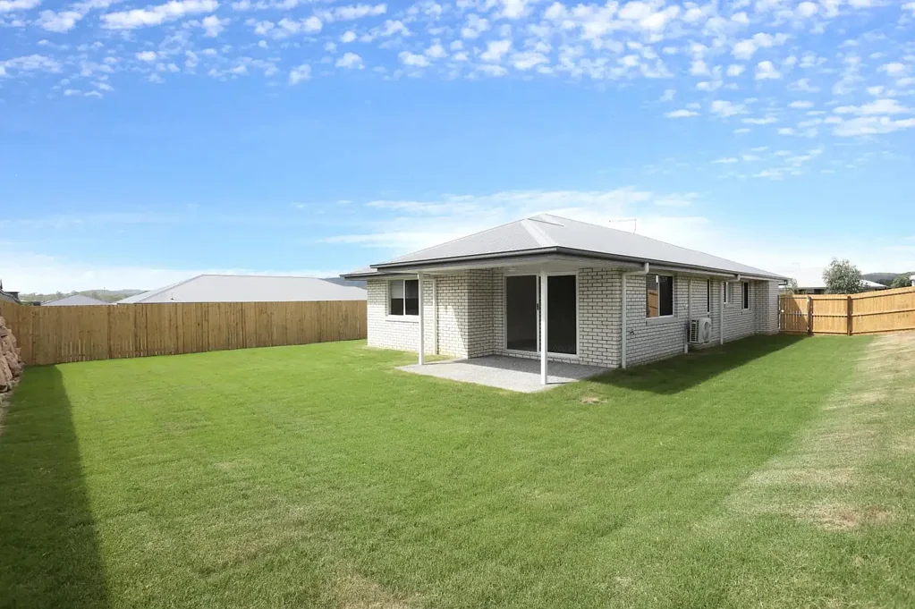 Huge back yard for the kids!