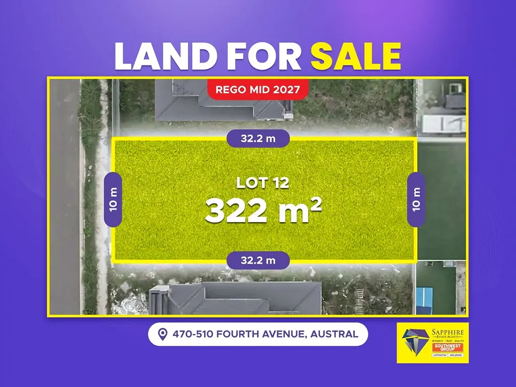Austral 2027 Registration Land