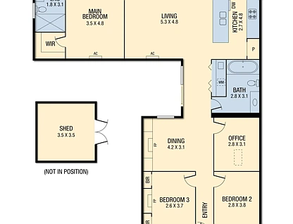 282 Pyrenees Highway, Chewton, Bendigo, 4 Bedrooms, 2 Bathrooms, House