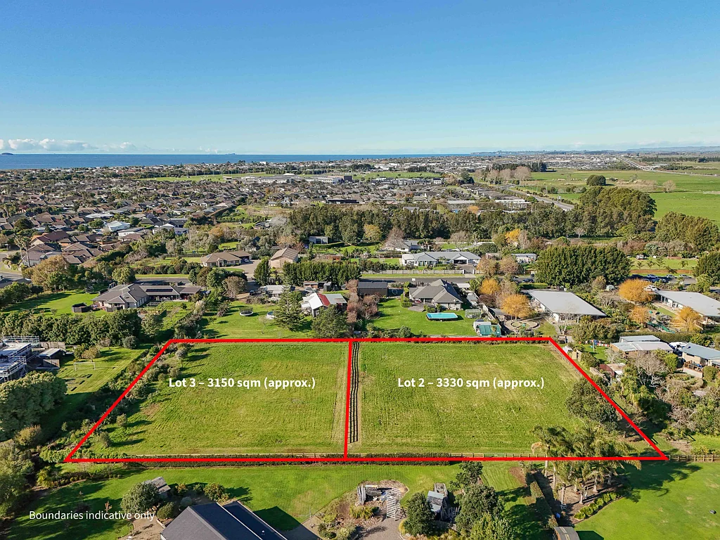 Papamoa One opportunity. Two exceptional sites.