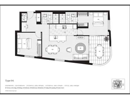 804/18 Hubert Street, Woolloongabba, QLD 4102, 2 Bedrooms, 2 Bathrooms, Apartment