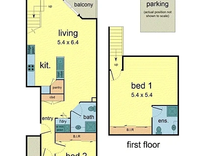 38/13-15 Hewish Road, Croydon, VIC 3136, 2 રૂમ, 1 બાથરૂમ, Apartment
