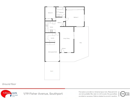 1/19 Fisher Avenue, Southport, Gold Coast, 2 chambres, 1 salles de bain, Apartment