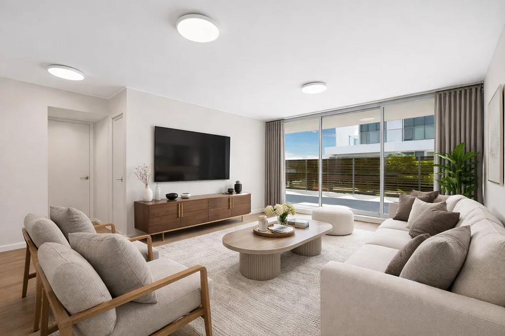 Five Dock 2 Slaapkamer Stylish 2 Bedroom + Study Apartment | Contemporary Living in a Prime Location