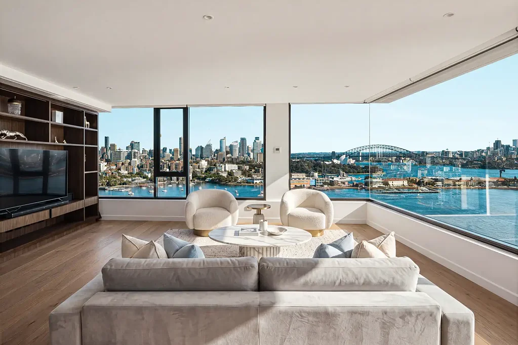 Darling Point 5બેડરૂમ Architectural House-Size 265 SQM Apartment With Spectacular Harbour Views - Luxurious Sub-Penthouse In Elite 'Thornton Place'