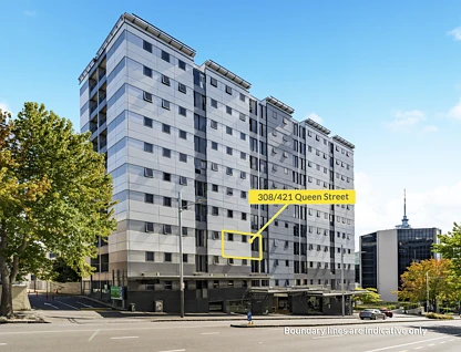 308/421 Queen Street, Auckland Central, Auckland City, Auckland, 1房, 1浴, 公寓
