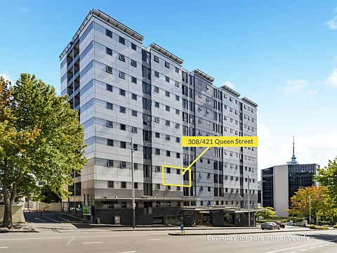Auckland Central 1房 Queen Street黄金地段！Freehold一房公寓，步行到奥大&AUT，投资首选！ $82K Below CV! Prime City Living - Don't Miss Out!