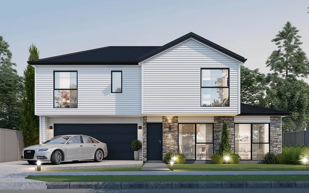 Opaheke 4房  Solar-Ready Home Built for the Future