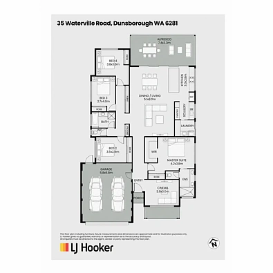35 Waterville Road, Dunsborough, WA 6281, 4 Bedrooms, 2 Bathrooms, House