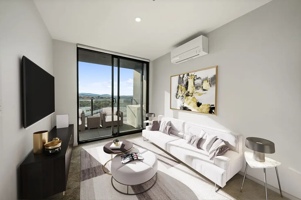 Greenway 1ห้องนอน Modern Lakeside Living in Aspen Village - 1 Bedroom + Study with Spectacular Views