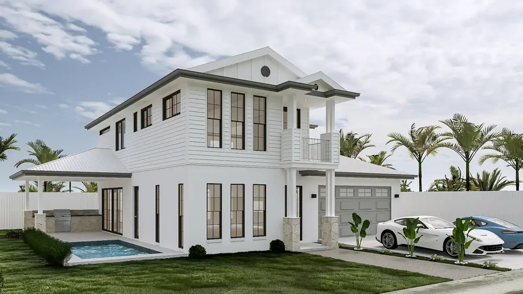 Mermaid Waters 4房  Premium vacant land in an exclusive waterside address
