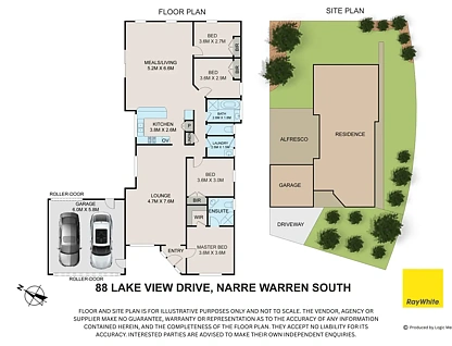 88 Lake View Drive, Narre Warren South, South East Melbourne, 4 rūma, 2 rūma horoi, House