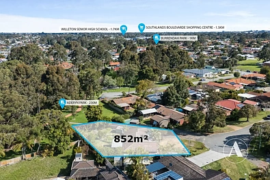 Willetton 3 Slaapkamer OPPORTUNITY AWAITS -  852M² PARK OUTLOOK