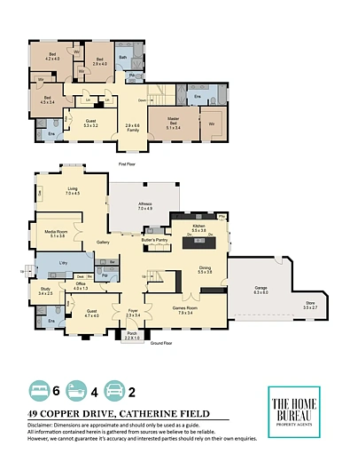 49 Copper Drive, Catherine Field, NSW 2557, 6 slaapkamers, 4 badkamers, House