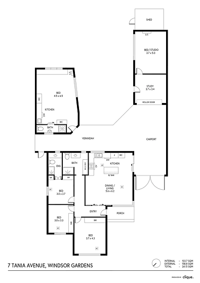 7 Tania Avenue, Windsor Gardens, SA 5087, 5 Bedrooms, 3 Bathrooms, House