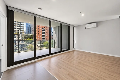 客厅 - 810/220 Spencer Street, Melbourne, VIC 3000