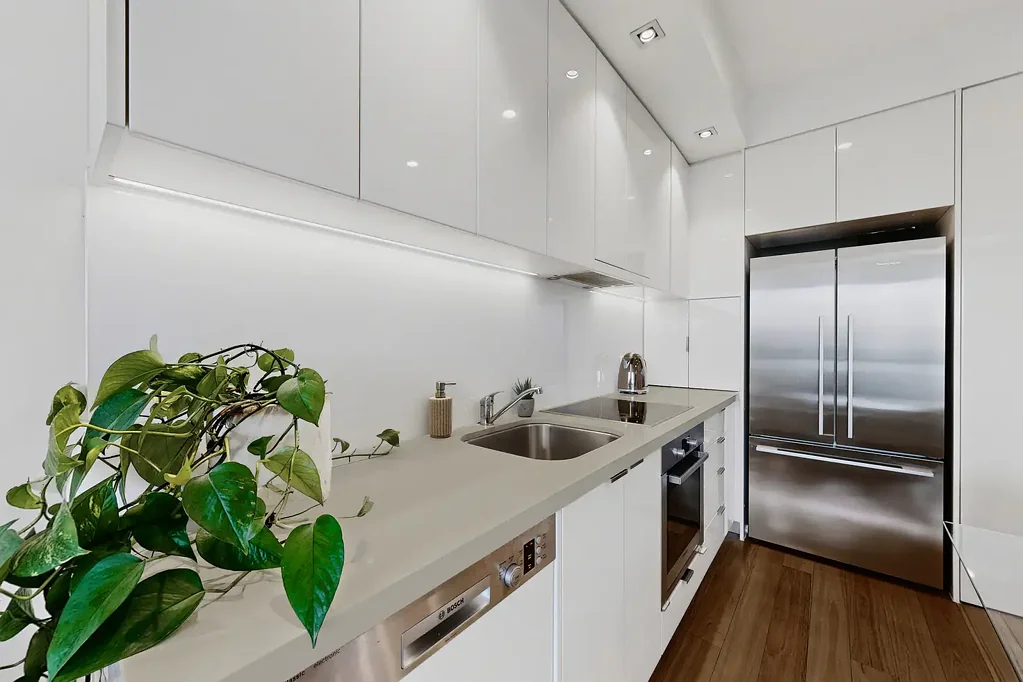 Stylish light and bright one bedroom apartment.