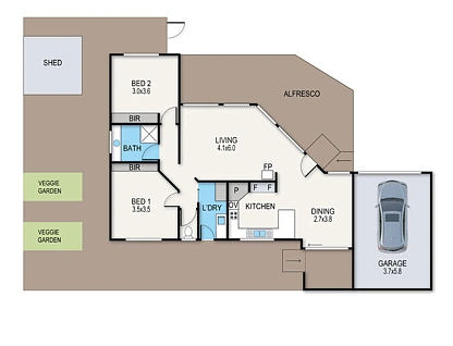 2/8 Jemmeson Street, Lakes Entrance, Bairnsdale (North Gippsland), 2 कमरे, 1 बाथरूम, Unit