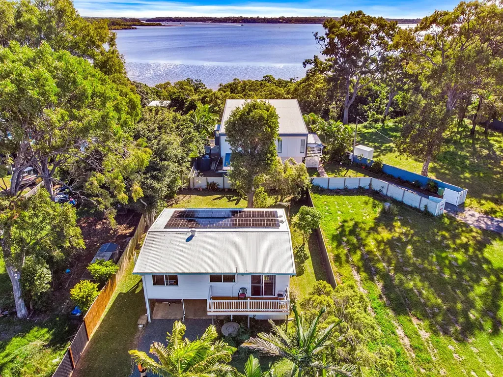 Home with Water Views in a Prime Bay Island Location