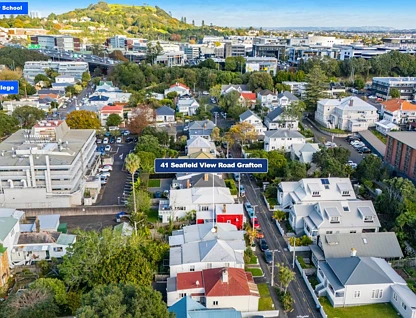 41 Seafield View Road, Grafton, Auckland City, 3 कमरे, 1 बाथरूम, House