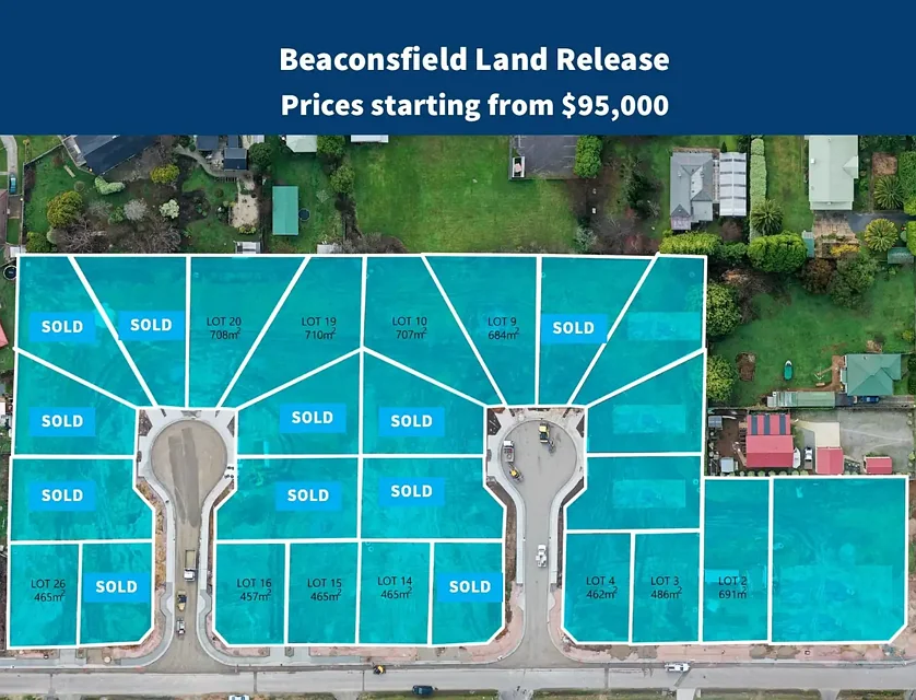 Lots 2 -26 Payne St, Coultman Crt, Vulcan Cls,, Beaconsfield, TAS 7270, 0 ห้องนอน, 0 ห้องน้ำ, Section