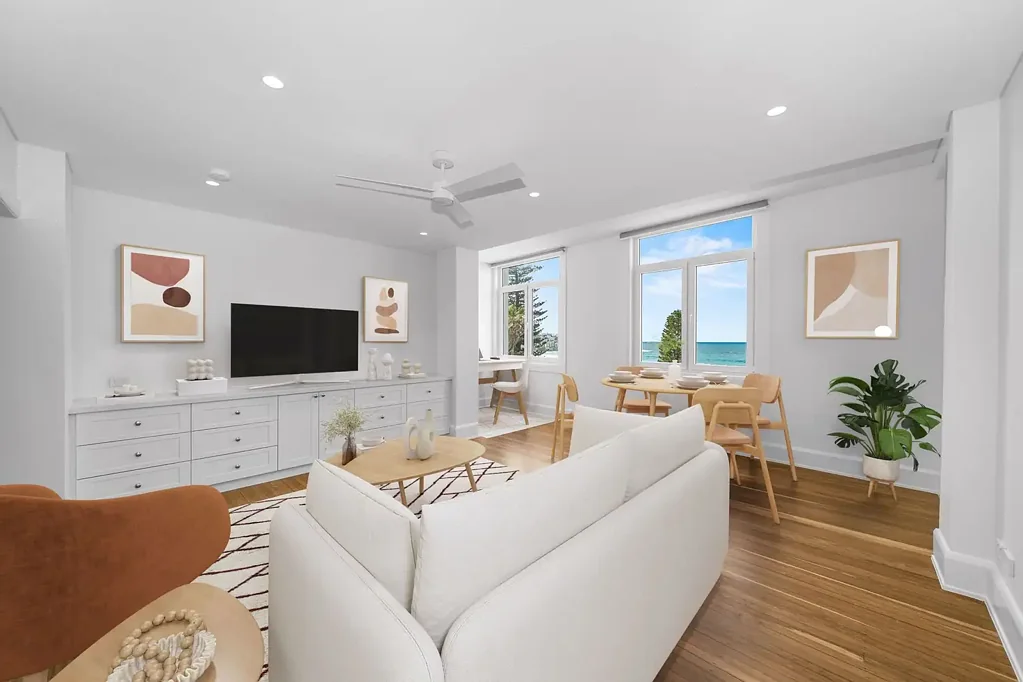 Luxury Coastal Living Opposite Bondi Beach | Spacious 2-Bedroom Beachfront Apartment
